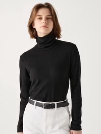 Maglia Termica HEATTECH Pile Collo Alto da Donna | UNIQLO IT