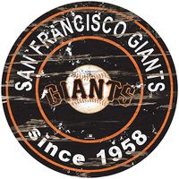 Officially Licensed MLB 24" Established Date Sign - Giants Now this is fan-tastic! This "WOW" piece features the team name and team logo with when team was established. Hang it in your office space, the den or gift it to the big fan in your life!  What You Get       Team licensed     Approx. 24"     Digitally printed on MDF wood for clarity     USA