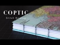 How I Coptic Binding | DIY Bookbinding | Easy Step by Step - YouTube