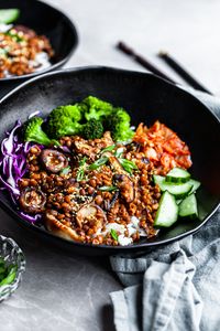 Korean Lentils - Vegan Bulgogi (GF Option)