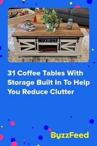 31 Coffee Tables With Storage Built In To Help You Reduce Clutter