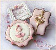 Ballerina cookies