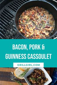 Need a go to cassoulet recipe? Find out more about this yummy recipe to try out this week for dinner. #bacon#pork#grill