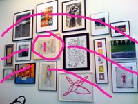 How To: Hang Art in Groups (Like Kate Spade) | Apartment Therapy