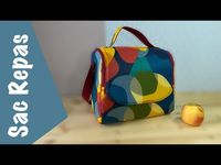 Tuto Couture: Le Sac Repas Léonie - YouTube