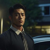 Cassandra on Instagram: "Let me re-introduce Kai from the Featherstone Academy Series by @kckeanauthor. I feel like This version portrays Kai better then my first attempt. This is exactly how I pictured him waiting at the cars for school drop off. God dam I love me a good Asian man:) #STFUATTDLAGG #booksbooksbooks #booklover #booknerd #bookaddict #bookstagram #booktok #bullytolovers #reverseharem #smut #smutlife #smutslut #smutstagram #criminalminds #digitalart #ai #photoshop #enemiestolovers