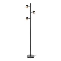 LED Black 3 Light Floor Lamp 63" — retrofit home