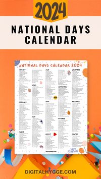 This fun, colorful social media holidays calendar makes everyday celebrations accessible anytime, anywhere!