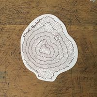 Show your love of Oregon's mountains and topographic maps with these screen printed vinyl stickers of Mt Bachelor, South Sister, and Mt Hood! Stick them anywhere and everywhere. Available individually or as a set of three with one of each design.Approximate size: 3.5" x 3.5"Material: white vinyl sticker with thick backer (permanent adhesive, waterproof, weatherproof, UV protected)Printing: screen printedInk colours: cmykShipping: Orders containing only stickers are shipped with a stamp in a stan