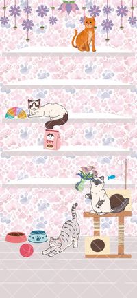 IPhone Bookshelf Backgrounds Cat Lady - Etsy