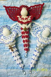 Icicle Crochet Angel