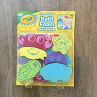 Crayola. Bath Foam Sea Creatures. Mix And Match Fun In The Tub. Brand New And Sealed. 36 Unique Sea Creatures & Storytelling Pieces. Durable. Long Lasting. They Float On Water.