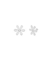 Look what I found on #zulily! Cubic Zirconia & Stainless Steel Daisy Stud Earrings #zulilyfinds