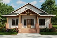 Plan 420082WNT: 1000 Square Foot 2 Bedroom Craftsman House Plan