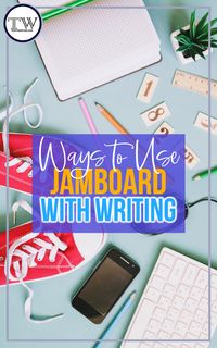 Engage middle and high school students in meaningful writing activities using Jamboard! Target writing skills efficiently and effectively. Ideas for getting started. #MiddleSchoolELA #HighSchoolELA #EnglishTeacher