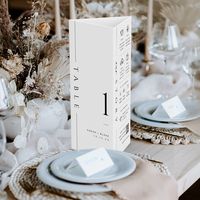 ✨ Elevate your wedding with our printable minimalist wedding trifold menu table numbers and input your own QR code and fun facts. Use Templett to customize with your own text, special details, and table numbers. ✨ ------------------------------------------------------------------------------ **Please note this is a digital product - nothing physical will be shipped to you. Once you have placed your order you will receive a link to edit your template online using the software Templett. No waiting