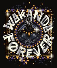 Wakanda Forever artwork by Risa Rodil