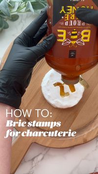 Creating the Perfect Charcuterie Brie Stamp | Ozark Charcuterie | Ready to up your charcuterie board skills with stamped brie? Stamped Brie is an easy and fun way to creatively design a charcuterie board. The perfect addition to specialty, holiday, tailgate, and birthday themed boards!