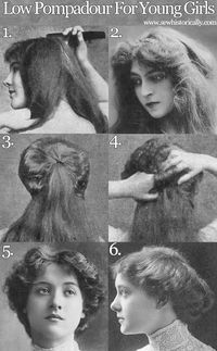 5 Ways To Make An Edwardian Gibson Girl Updo - Sew Historically