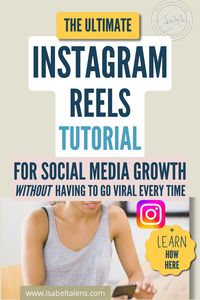 Is inconsistency in social media posting hitting your audience engagement and online business success? Discover how to create fresh, innovative ideas for Instagram reels that drive engagement and reflect your unique brand. Instagram growth with Instagram reels made easy. Grow your Instagram followers and improve Instagram engagement organically for more online sales. Build confidence with this Instagram reels tutorial for your social media marketing | Isabel Talens #contentcreation #isabeltalens