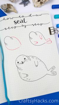 Transform your bullet journal aesthetic into an underwater paradise with these captivating sea themed drawing ideas. From cute fish drawings to shells and waves, this is all the doodle art you need if you are an ocean lover.