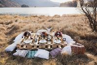 Inspiration für herbstliche Bohohochzeiten  #bohowedding #hippiewedding #weddingdecor