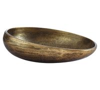 Austin Tumbled Metal Serving Bowls | Pottery Barn