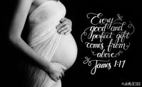 Handlettering quote or bible verse on maternity photography - perfect Christmas gift! Chella Design on facebook and instagram