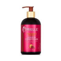 Description: Give your hair the care it deserves with this organic leave-in conditioner. A lightweight Type 4 hair product you’ll love Adds shine and prevents frizz Smells good and feels great Made for thick, curly hair Start your hair care routine the right way with Mielle’s Pomegranate & Honey Leave-In Conditioner. With a blend of natural ingredients like babassu oil and citrus extracts, our nourishing formula adds penetrating moisture to every hair strand and seals it in for lasting hydra