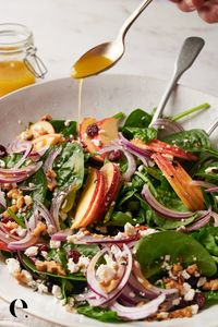 Classic Apple Spinach Salad