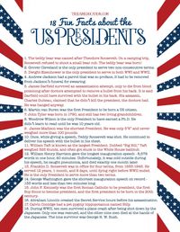 I’ve always loved learning about the Presidents! I recently came across this Animanics song which goes through all of our Presidents, and also includes little tidbits about each of the Presidents which are easy to memorize. With Presidents Day coming right around the corner, I made this list of Presidents, with 18 Fun Facts about the Presidents! Head on …