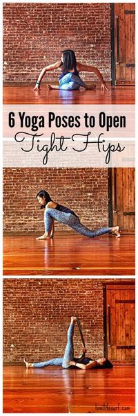 Are you a runner? Or maybe you sit all day at work? These six yoga poses will gently open the hips and release tension in the low back and legs. These yoga hip openers might be your new favorite thing!