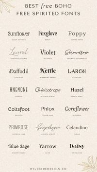 Elegant Canva Fonts - Best Canva Free Fonts | the best free font styles for any type of text, including flowers and other things Free Script Fonts to download instantly. Each Free Script Font is for Commercial use, meaning you can really utilise these beautiful modern fonts and use ...