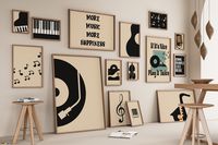 *This is a DIGITAL DOWNLOAD. Your order will include 1zip file (with 15 maps inside) each 5 high-resolution files (300 DPI, pixels per inch) in the sizes listed below. Set of 6 Musical Wall Galery - https://namiby.etsy.com/listing/1574658939  This purchase is for PERSONAL USE ONLY, commercial use is prohibited  Retro Music Gallery Set of 15 Drawings, Piano Print, Guitar Poster, Musical Gift, Digital File, Saxophone Sketch, Record Player, Funky Notes 🖌️File 1 (2:3 Ratio) for printing: INCHES - 6