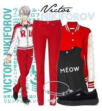 "|| Victor Nikiforov ~Yuri!!! On Ice ||" by freezespell ❤ liked on Polyvore featuring NIGHTMARKET, Levi's and Puma