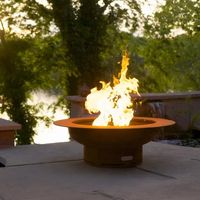 Saturn Gas Fire Pit | Woodland Direct