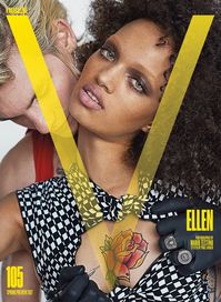 Kendall Jenner, Lara Stone + More Flaunt Their Tattoos on V Magazine Covers | Fashion Gone Rogue