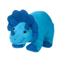 Blue Stuffed Triceratops Stuffed Animal by Fiesta