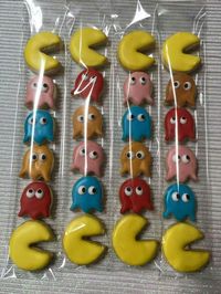 Pac man cookies