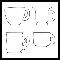 Printable Tea Cup Template