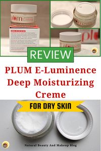 Review of Plum Goodness E-luminence Deep Moisturizing Creme (vegan) for normal to dry skin. Is Plum vegan vitamin e moisturiser really good for dry, acne-prone skin? Is it worth buying? Let's find out today!   