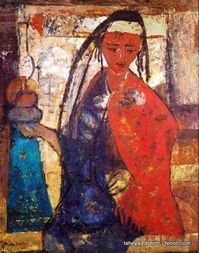 TAHIA HALIM | Anglo-Egyptian artist | Sudan 1919 - Egypt 2003.