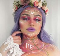 Virgo Makeup for Halloween