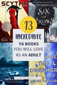 Want a quick read that is still incredible and will add to your best reads of the year list? Look no further than these YA Books for Adults. #yabookstoread #yabooks