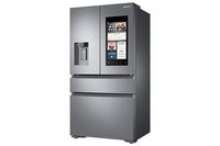 22 cu. ft. Capacity Counter Depth 4-Door French Door Refrigerator with Family Hub™ and Recessed Handles Refrigerators - RF23M8570SR/AA | Samsung US