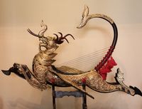 Awesome harp from Burma