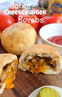 Bacon Cheeseburger Bombs