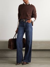 CITIZENS OF HUMANITY Paloma high-rise wide-leg stretch jeans | NET-A-PORTER