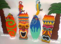 decoracion fiestas hawaianas - Buscar con Google