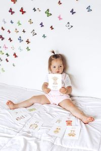 This toddler bundle is perfect for your grandson or granddaughter, niece or nephew! It comes with Montessori inspired flash cards made from durable slobber resistant card stock, a set of memory game cards for fun that'll hold their attention, and a set of 3 vinyl stickers. This is the perfect one-stop-shop gift for your 6 month old, 1 year old, 2 year old or 3 year old. #toddleractivities #toddlertoysforboys #toddlertoysforgirls2yearsold #toddlertoysmontessori #toddlertoysindoor #toddlergiftidea